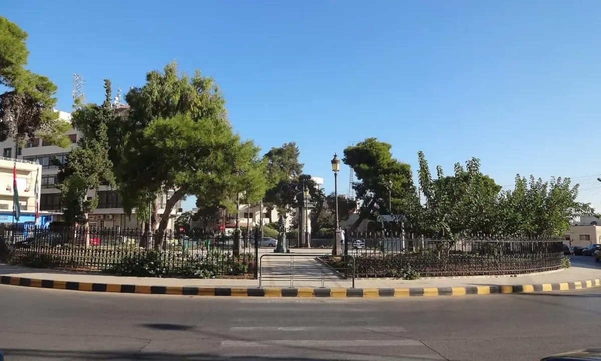 Paris Circle in Jabal Al-Weibdeh, Amman
