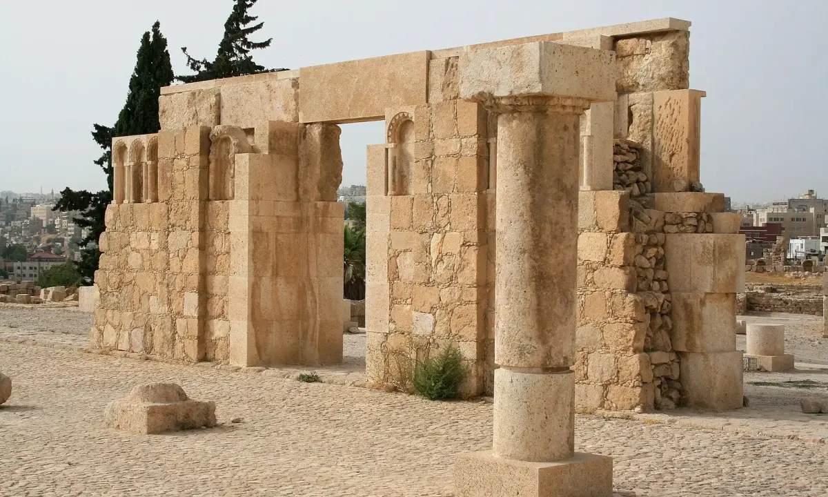 A view of the Amman Citadel.