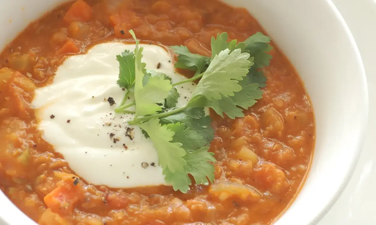 Lentil soup