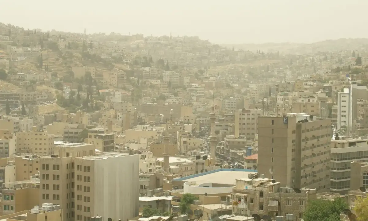 Amman’s city skyline.