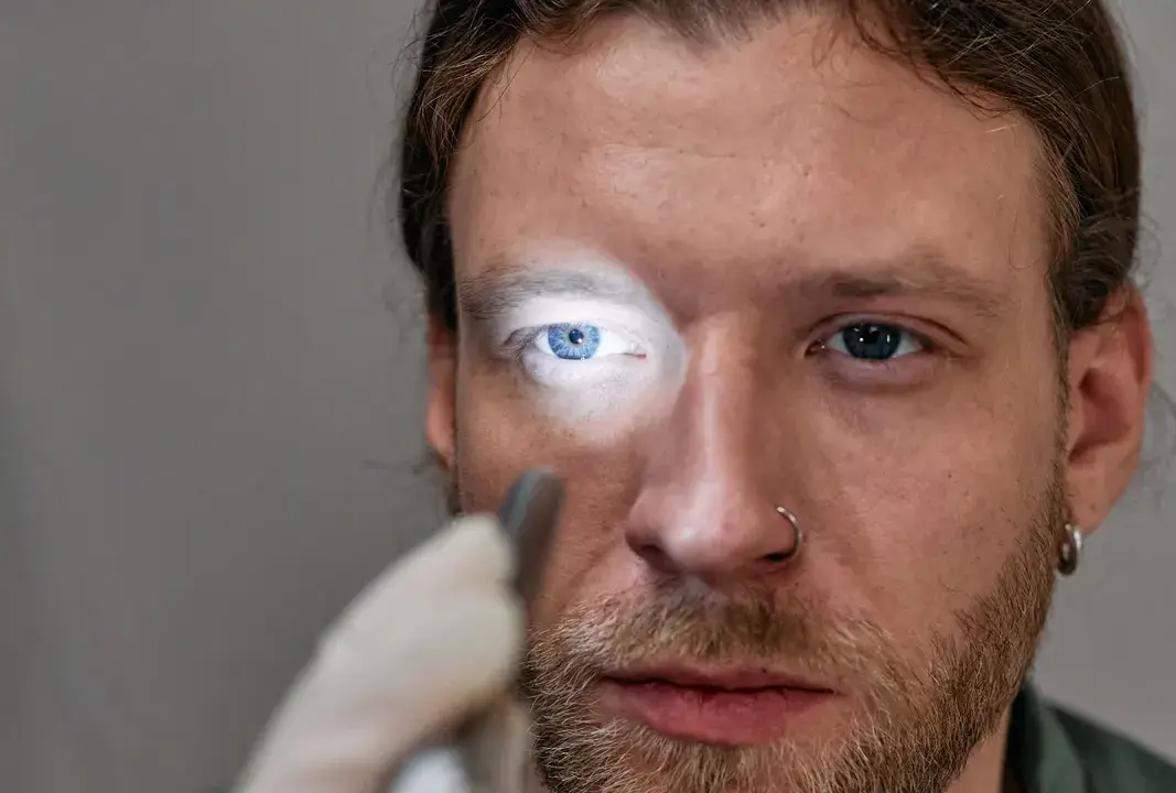 An eye examination